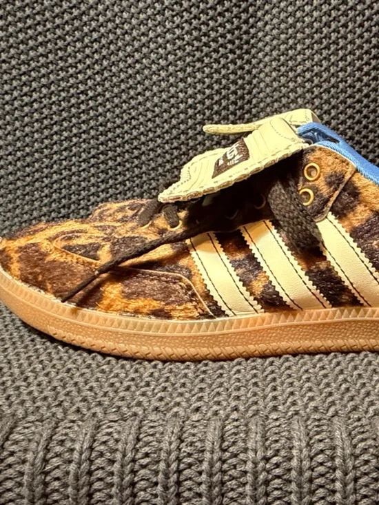 Adidas Wales Bonner Leopard Print Sneakers - Picture 9 of 10